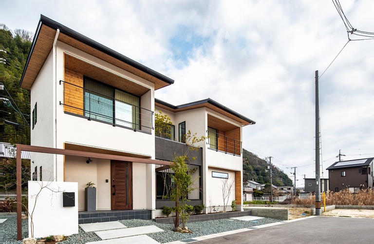 福山市で中庭のある家をお探しの方へ｜中庭と外構デザイン