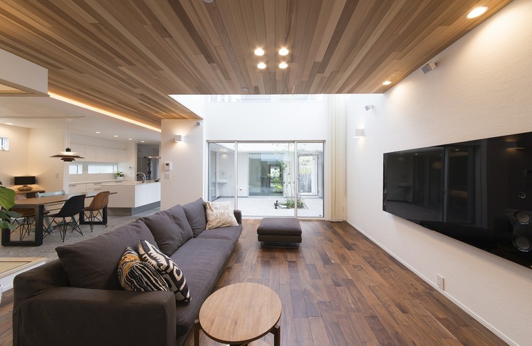 福山市で中庭のある家をお探しの方へ｜プライベートな中庭